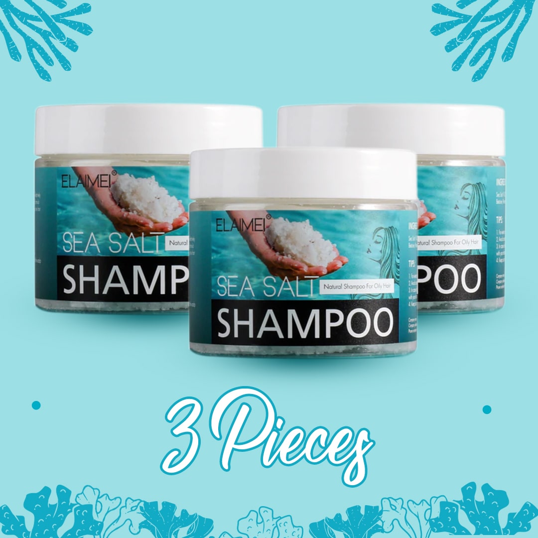 Hair Follicle Scalp Deep Clean Sea Salt Shampoo