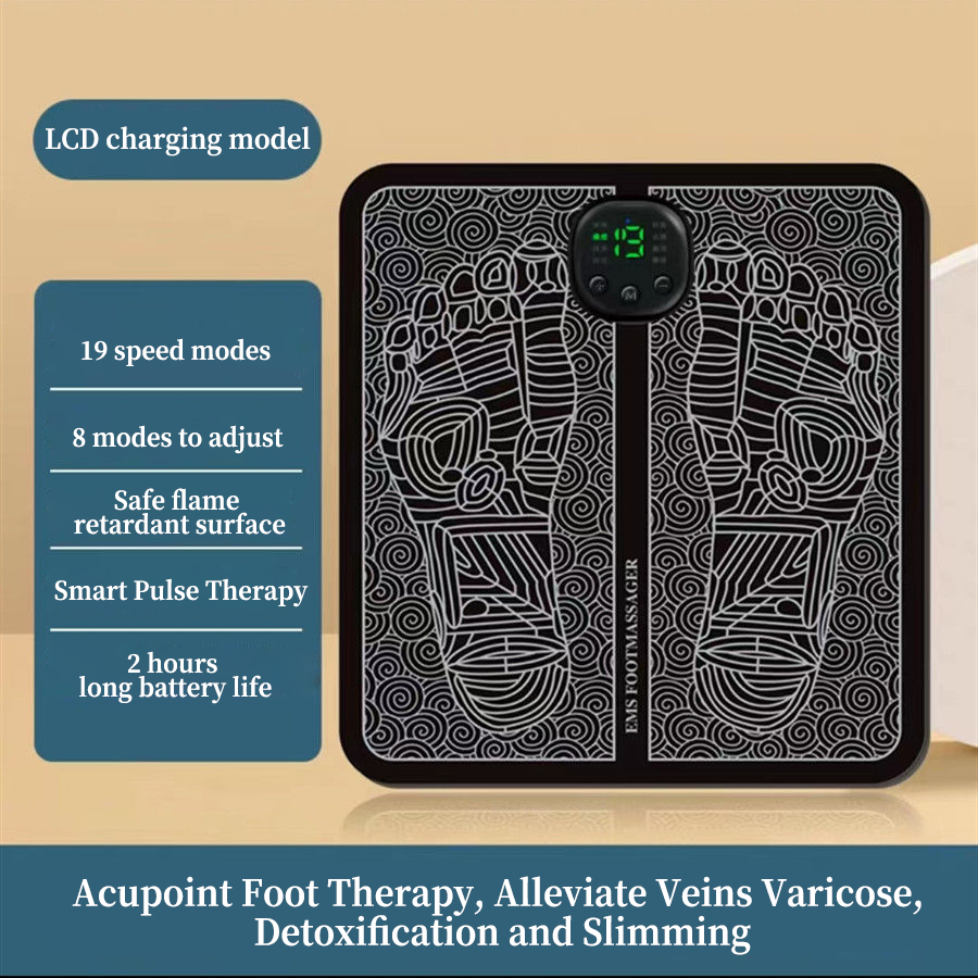 SHAPE-EMD Micro Current Pulse Acupoint Foot Massager Pad