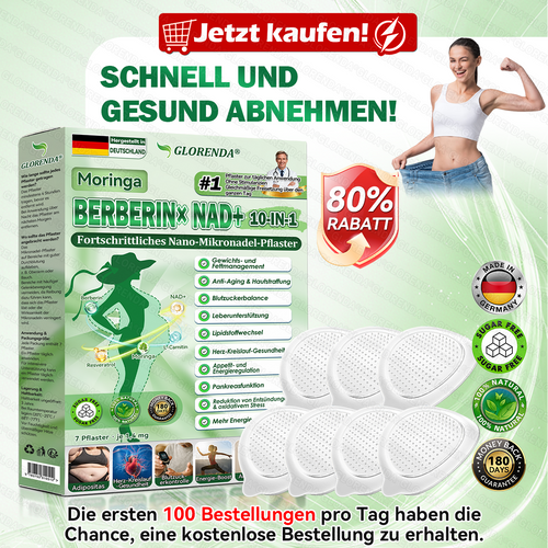 Only 6 Packs left! We offer you an additional 50% off discount! Through health management expert test, 4-5 packs will completely eliminates toxins and get in shape! If you missed it and you won't get your chance until next year.