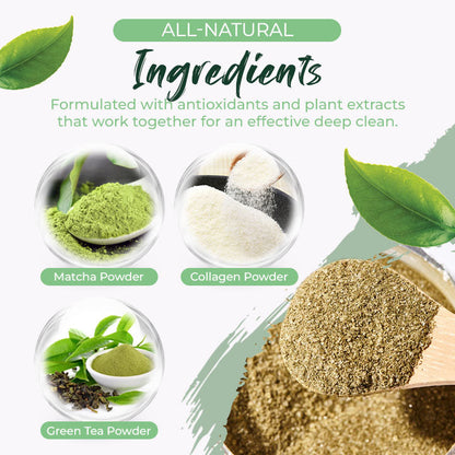 Green Tea Powder Deep Clean Peeling Mask