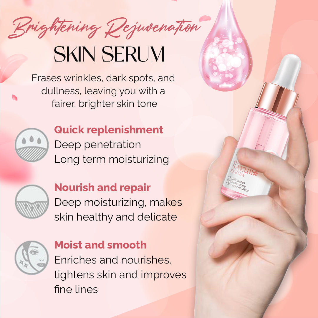 Sakura Oil Control Brightening Rejuvenation Skin Serum