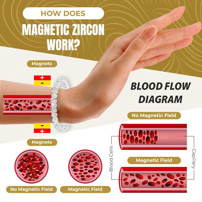 Micro Magnetic Zircon Shaping Bracelet