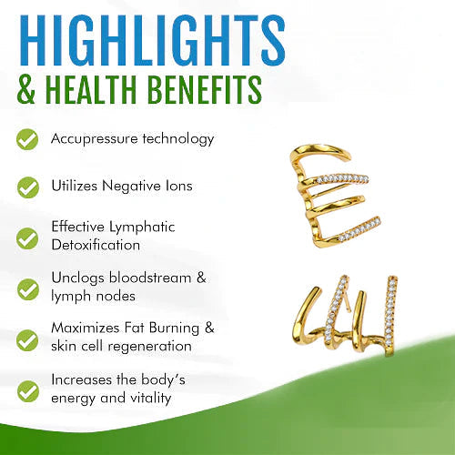 EarShape™ PLUS LymphTherapy DetoxSlimming Earrings