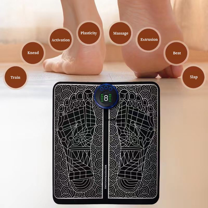 SHAPE-EMD Micro Current Pulse Acupoint Foot Massager Pad