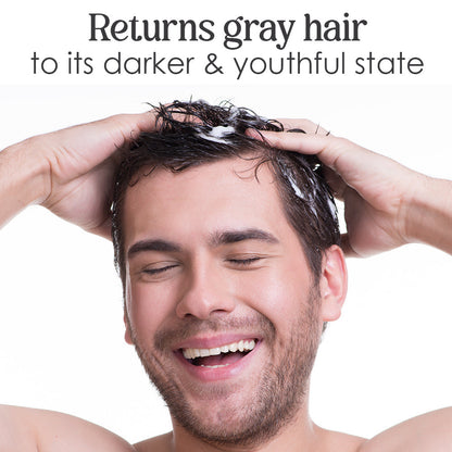 GrowLuxurious Natural Darkening Shampoo Bar