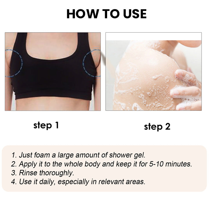 Heavenian Lymphatic Ginger Shower Gel