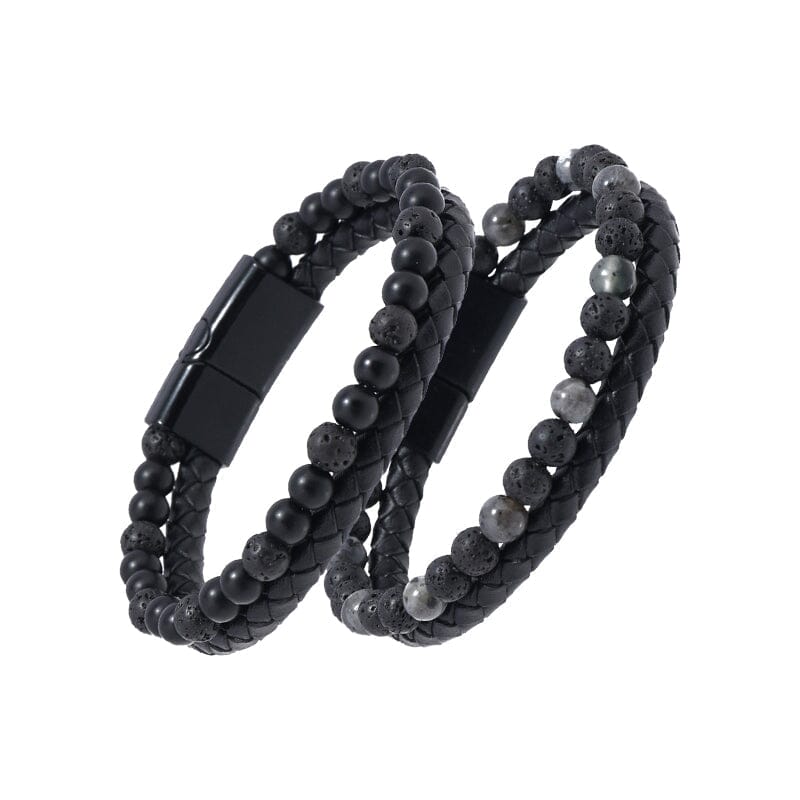 FitPRO Hematite Beaded Bracelet