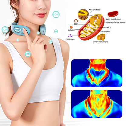 EMS Neck Relax Acupoints Lymphvity Massager