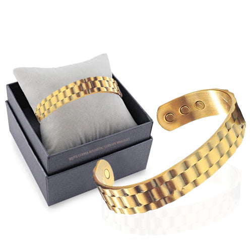 Menheal™ Pure Copper MagneticTherapy Bracelet（Limited Time Discount 🔥 Last Day）